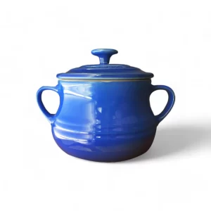 Le Creuset 藍色陶瓷小鍋 (500 ml)