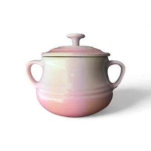 Le Creuset 粉色陶瓷小锅 (500 ml)