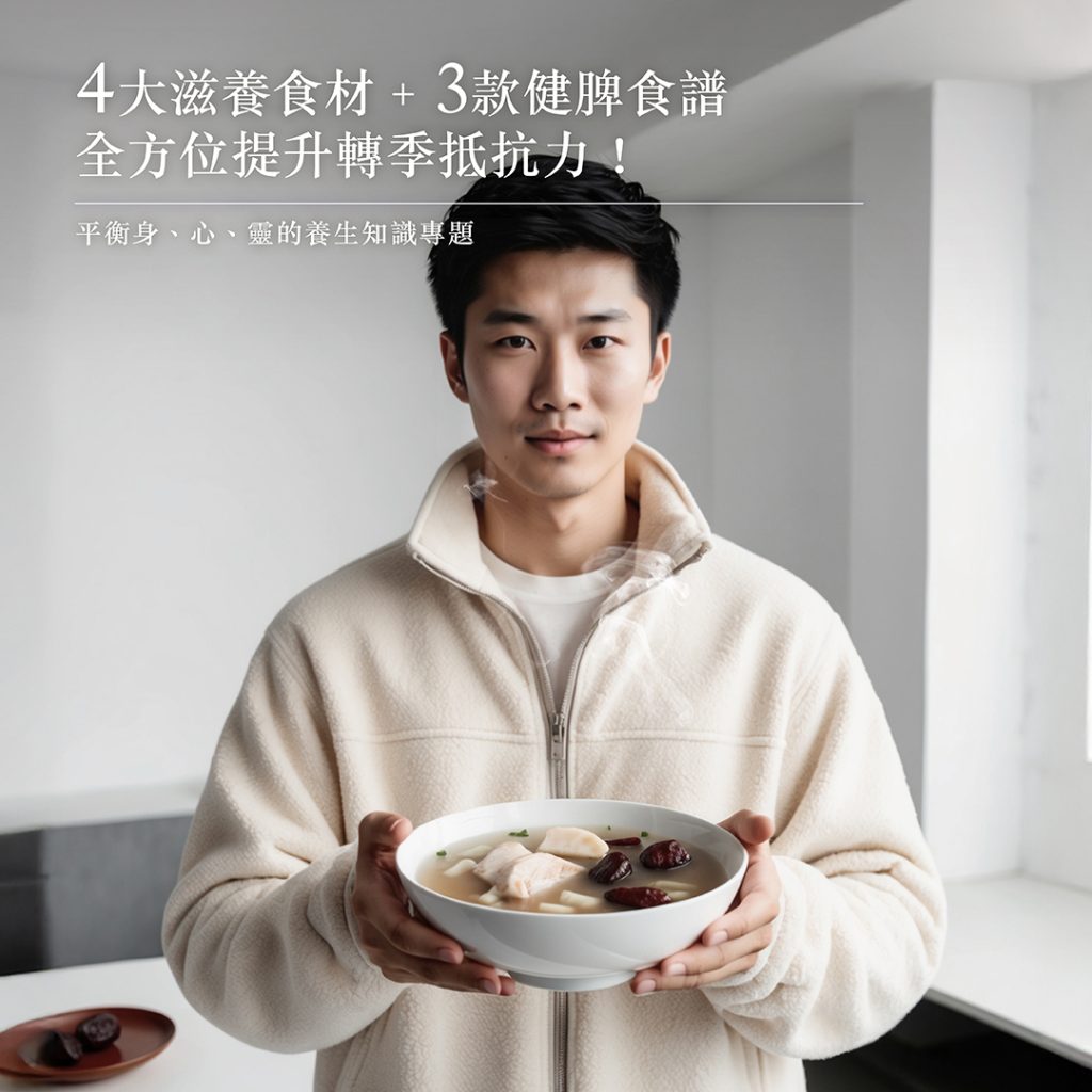 4大滋養食材+3款健脾食譜｜全方位提升轉季抵抗力！