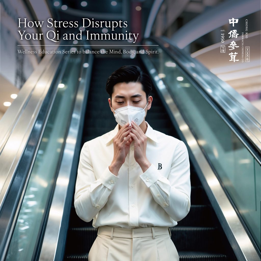 How Stress Disrupts Your Qi and Immunity