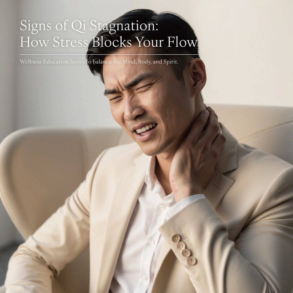 Signs of Qi Stagnation: How Stress Blocks Your Flow